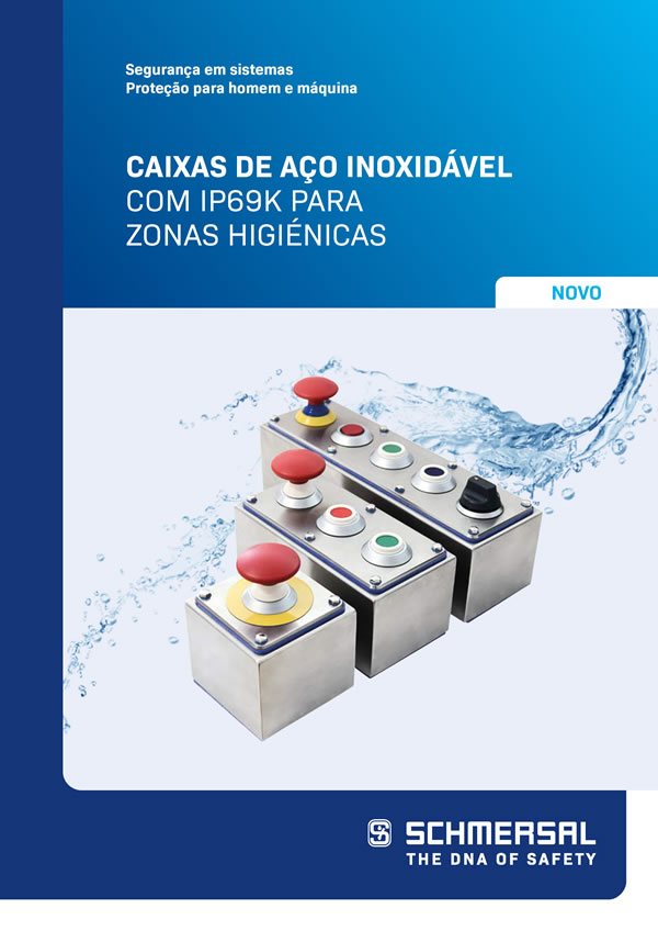 Caixas de Aço Inoxidável IP69K Schmersal