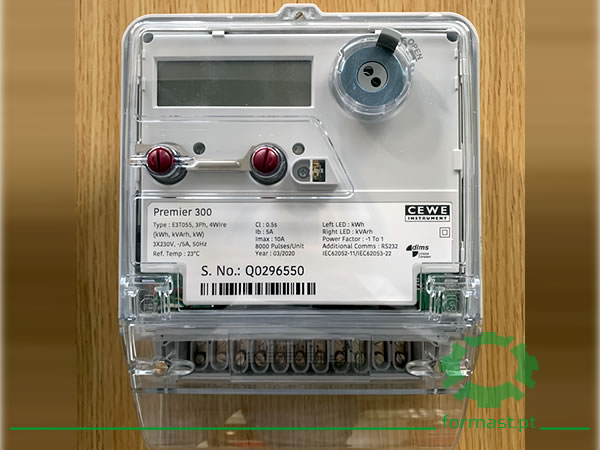 Solução para contagem de eletricidade. Formast