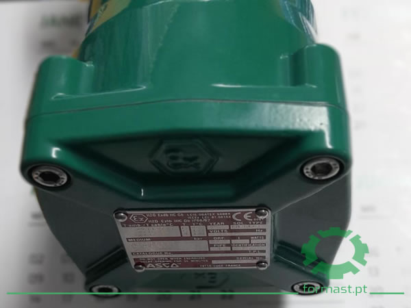 Electroválvula para zonas ATEX