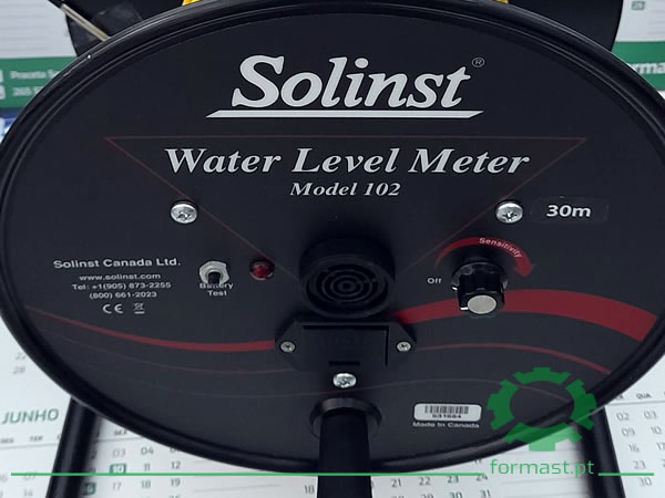 Medidor de nível de água piezométrico portátil Solinst