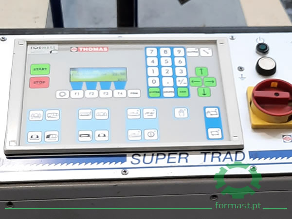 Teclado membrana para equipamentos industriais. Formast