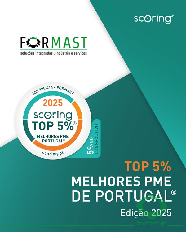 TOP 5% Melhores PME 2025. Formast