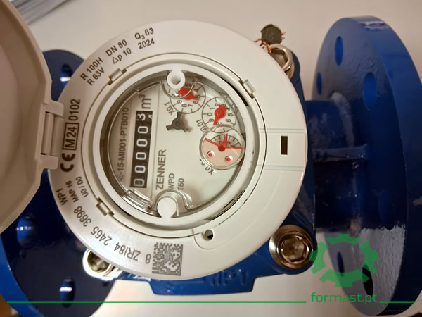 Contador de Água Fria. Formast