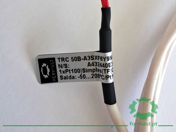 Sondas de Temperatura PT100 de 3 Fios - Soluções personalizadas para medição industrial. Formast