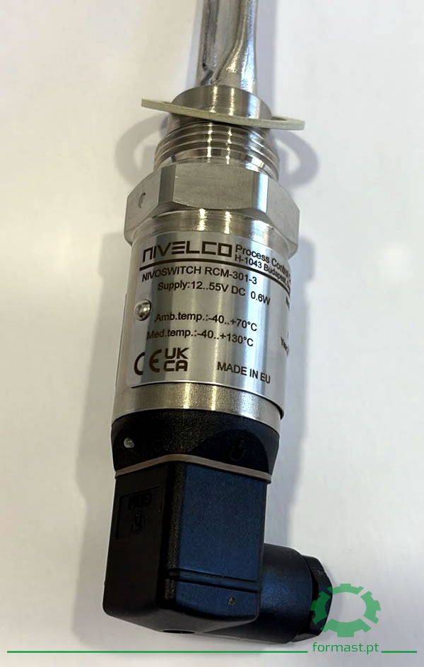 Detetor de Nível NIVELCO NIVOSWITCH RCM-301-3. Formast