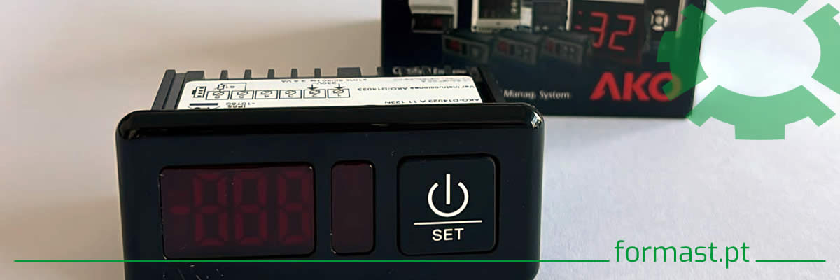 Controladores Digitais AKO - Estabilidade térmica para refrigeração e controlo ambiental