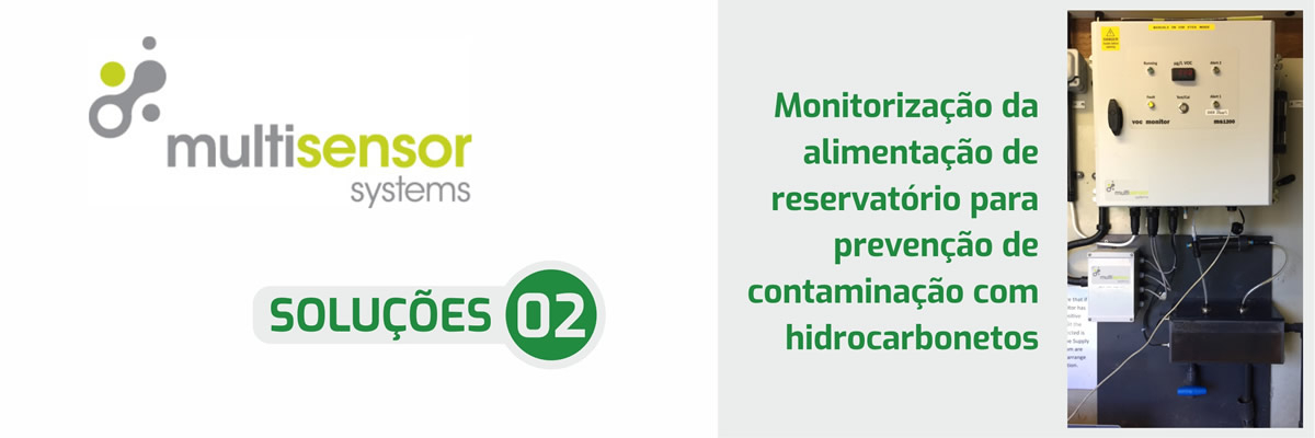 Prevenção de contaminação com hidrocarbonetos