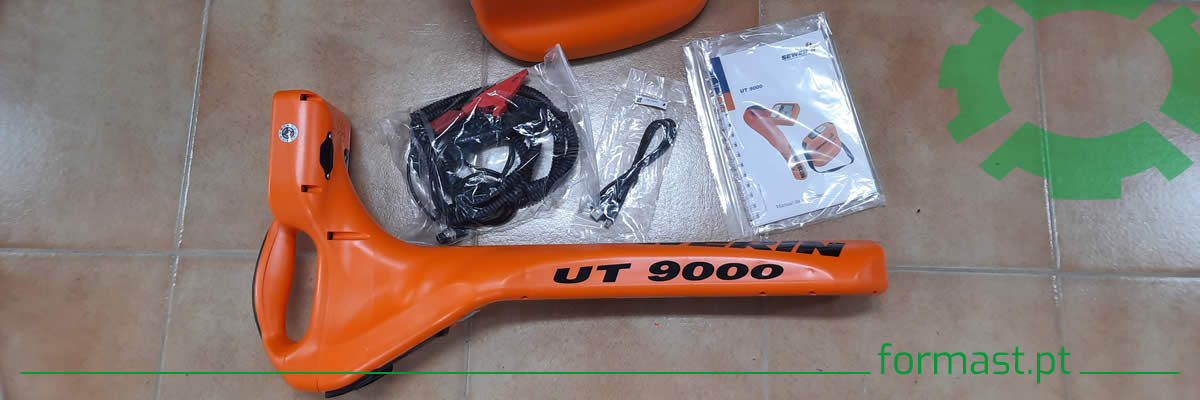 Localizador de condutas, cabos e obstruções nas redes UT900 da marca SEWERIN.