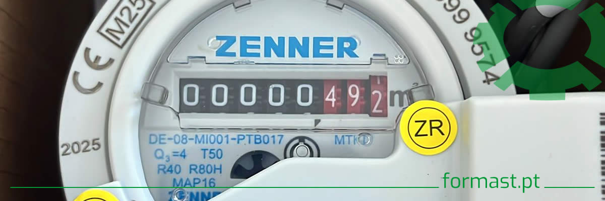 Contador de &Aacute;gua Fria Zenner MTKD E