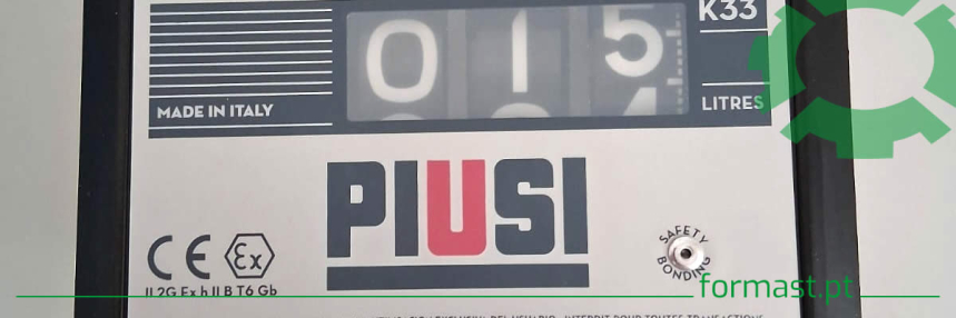 Medidor de caudal mec&acirc;nico PIUSU K33 ATEX