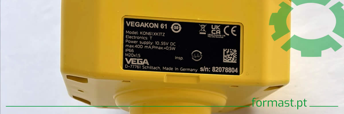 Detetor de Nível NIVELCO VEGAKON 61 – Detecção condutiva fiável para líquidos
